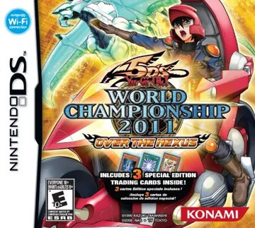 Yu-Gi-Oh! 5D's - World Championship 2011 - Over the Nexus (USA) (En,Ja,Fr,De,Es,It) box cover front